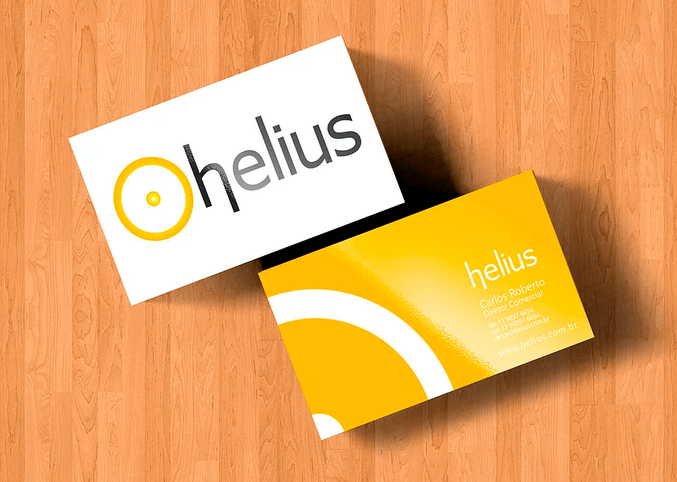 Criação de Logotipo e Branding - Helius 2